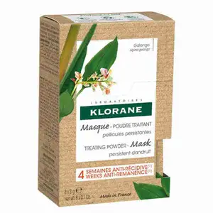 Treating Powder Mask Persistent Dandruff - Klorane