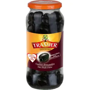 Pitted Candied Black Olives - Tramier