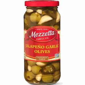 Jalapeno Garlic Olives - Mezzetta