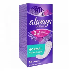 Napkins Dailies Fresh & Protect Normal - Always - Always