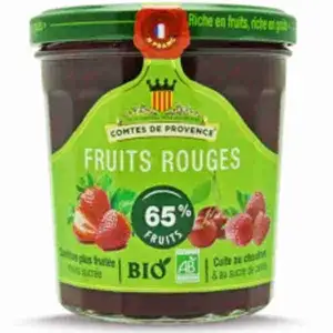 Organic Red Fruits Jam - Comtes de Provence