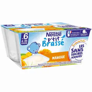 Brassé Mango No Added Sugar - Nestlé