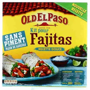 Fajita Kit No Added Chili - Old El Paso