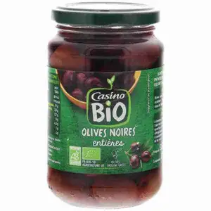 Organic Whole Black Olive - Casino