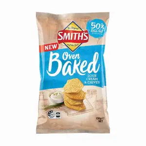 Sour Cream & Chives Baked Chips - Smith's