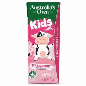 Strawberry Kids Milk - Australia's Own