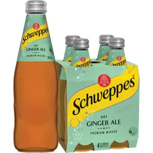Dry Ginger Ale Glass Bottle Pack - Schweppes
