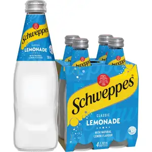 Lemonade Glass Bottle Pack - Schweppes