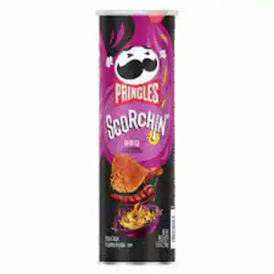 Scorchin BBQ Potato Crisps - Pringles