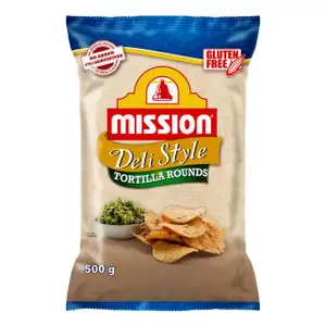 Gluten Free Deli Style Tortilla Rounds - Mission