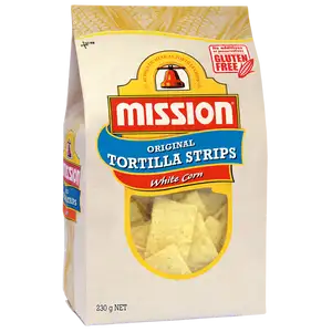 Gluten Free White Corn Original Tortilla Strips - Mission