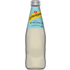 Bitter Lemon Glass Bottle - Schweppes