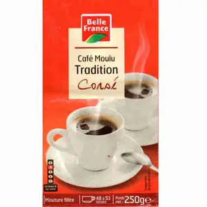 Tradition Strong Ground Coffee - Belle France
