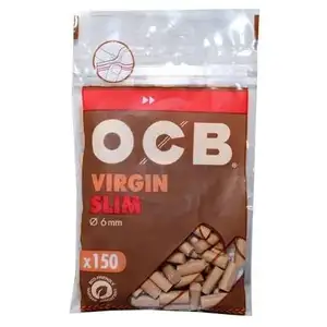 Unbleached Slim Virgin Filter - OCB