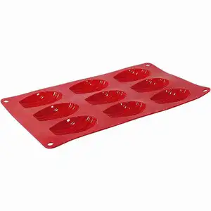 9 Madeleine Cake Silicone Mold - Crealys