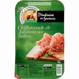 Italian Dry Ham Chiffonnade - Itinéraire des Saveurs