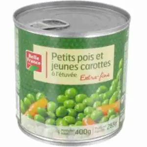Small Peas and Young Carrots Extra Fines - Belle France