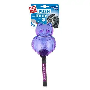 Push to Mute Owl Purple/Blue - Gigwi