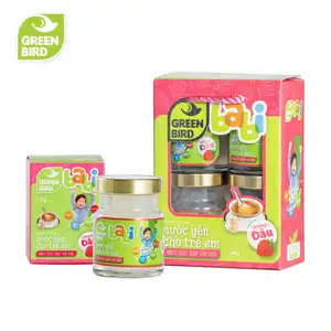Green Bird Babi Bird’s Nest Soup For Kids Strawberry Flavor - Green Bird