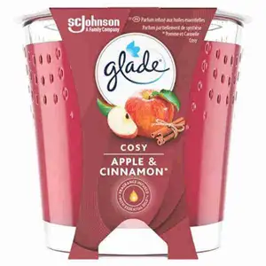 Apple & Cinnamon Scented Candle - Glade