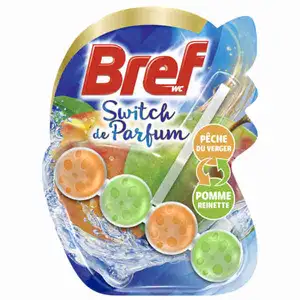 Toilet Block Switch Peach Apple - Bref