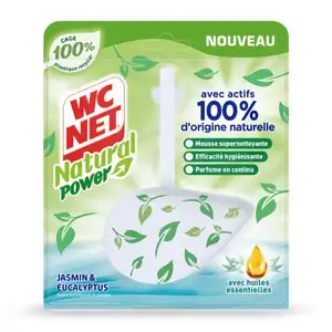 Natural Power Jasmine & Eucalyptus Block - WC Net