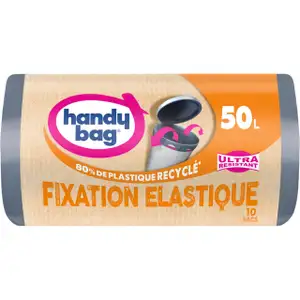 Ultra Resistant Elastic Fixing Garbage Bag - Handy Bag