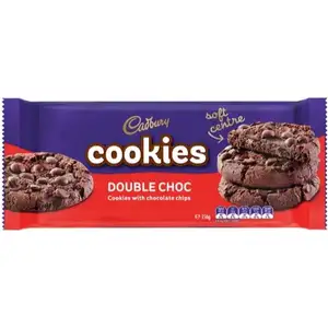 Double Choc Chocolate Chip Cookies - Cadbury