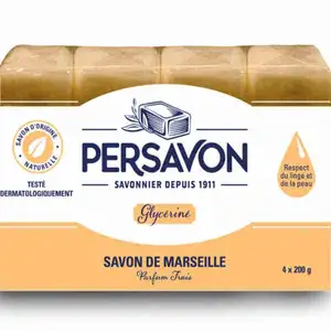 Marseille Soap with Paris Perfume Clycerin - Persavon