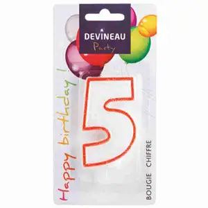 Birthday Candle Number 5 - Devineau