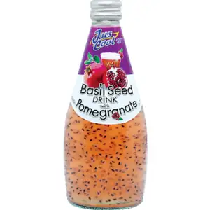 Basil Seed Drink with Pomegranate - Jus Cool