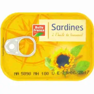 Sardines in Sunflower Oil - Belle France