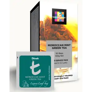 Moroccan Mint Green Tea - Dilmah T-Sachet - Dilmah