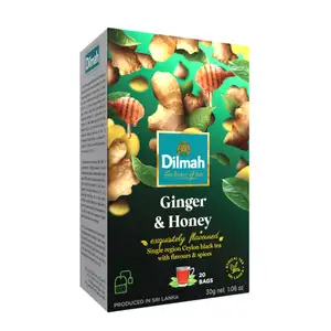 Ginger & Honey Ceylon Black Tea - Dilmah - Dilmah