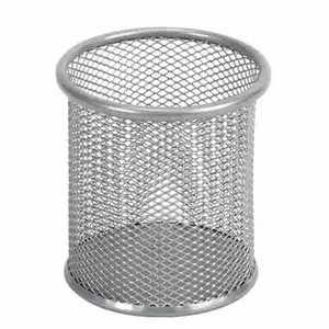 Grey Metallic Pen Holder - Comix