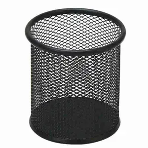 Black Metallic Pen Holder - Comix