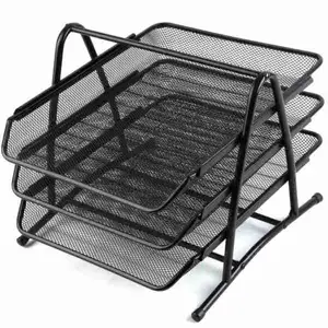 Black Metallic File Holder - Comix