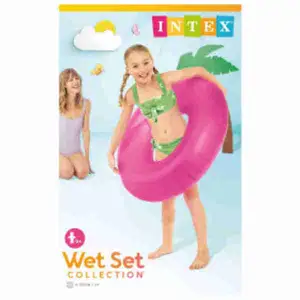 Round Inflatable Pink Buoy - Inter - Intex