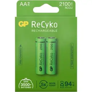 Rechargeable Battery AA 2100mAh - GP ReCyKo