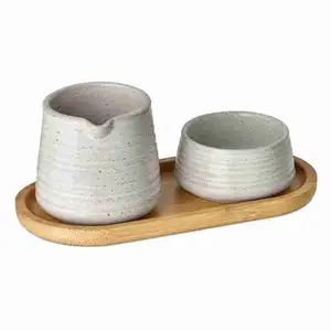 Coffee Stoneware Serving Set - Nespresso