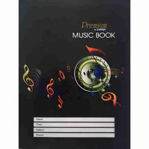 A4 Black Music Book - Campap