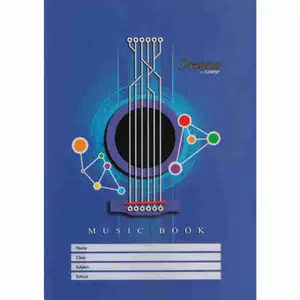A4 Blue Music Book - Campap