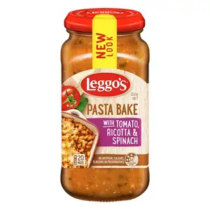 Pasta Bake with Tomato, Ricotta & Spinach Pasta Sauce - Leggo's