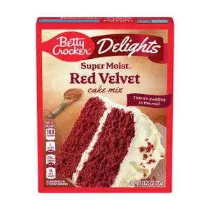 Super Moist Red Velvet Cake Mix - Betty Crocker