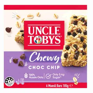 Chew Choc Chip Muesli Bar - Uncle Tobys