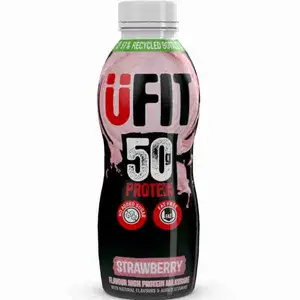 50g Strawberry Flavour High Protein Milkshake - Üfit - Üfit