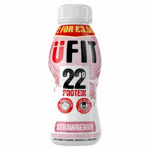 22g Strawberry Flavour High Protein Milkshake - Üfit - Üfit