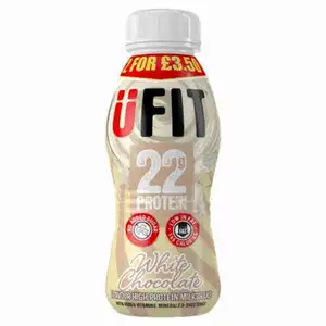 22g White Chocolate Flavour High Protein Milkshake - Üfit