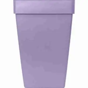 Santorini Biodegradable Square Pot (Morandi Purple) - Baba