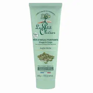 Face & Body Purifying Green Clay Paste - Le Petit Olivier